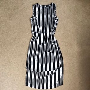 Black & White Stripe Top